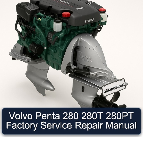 Volvo Penta 280 280T 280PT Factory Service Repair Manual