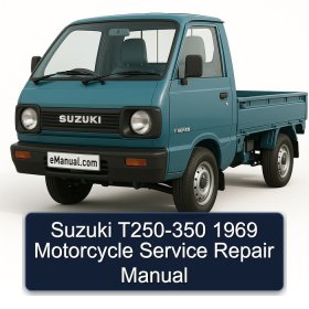Suzuki T250-350 1969 Motorcycle Service Repair Manual