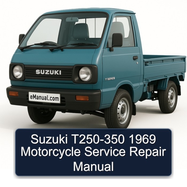 Suzuki T250-350 1969 Motorcycle Service Repair Manual