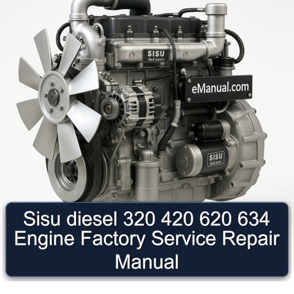 Sisu diesel 320 420 620 634 Engine Factory Service Repair Manual