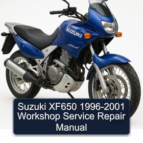 Suzuki XF650 1996-2001 Workshop Service Repair Manual
