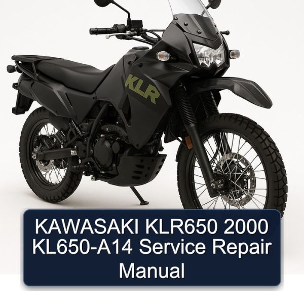 KAWASAKI KLR650 2000 KL650-A14 Service Repair Manual