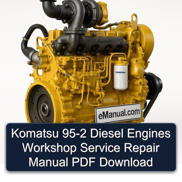 Komatsu 95-2 Diesel Engines Workshop Service Repair Manual PDF Download