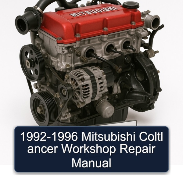 1992-1996 Mitsubishi Coltl ancer Workshop Repair Manual