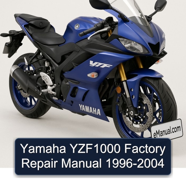 Yamaha YZF1000 Factory Repair Manual 1996-2004