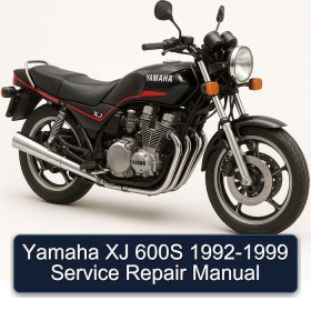 Yamaha XJ 600S 1992-1999 Service Repair Manual