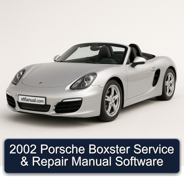 2002 Porsche Boxster Service & Repair Manual Software