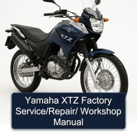 Yamaha XTZ Factory Service/Repair/ Workshop Manual