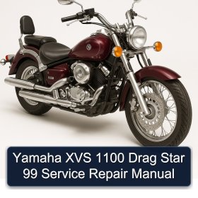 Yamaha XVS 1100 Drag Star 99 Service Repair Manual