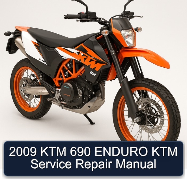 2009 KTM 690 ENDURO KTM Service Repair Manual
