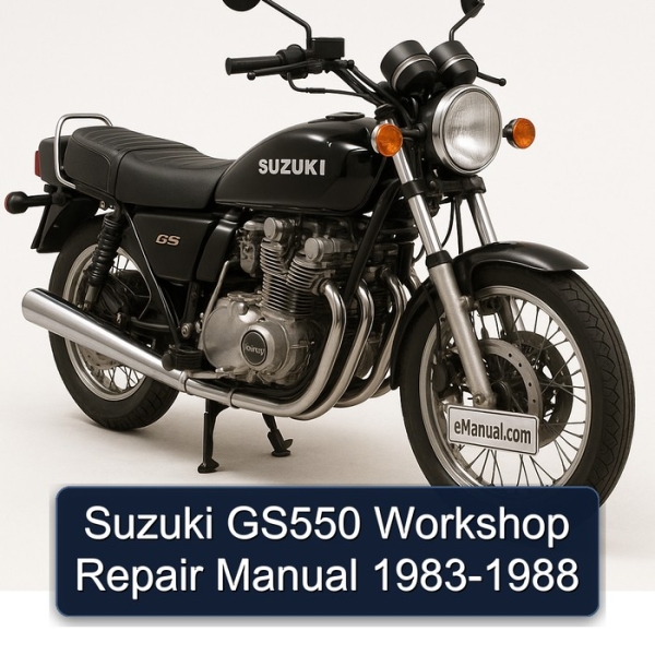 Suzuki GS550 Workshop Repair Manual 1983-1988