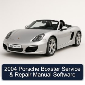 2004 Porsche Boxster Service & Repair Manual Software