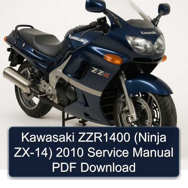 Kawasaki ZZR1400 (Ninja ZX-14) 2010 Service Manual PDF Download