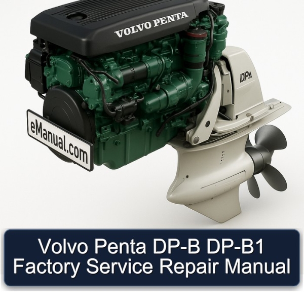 Volvo Penta DP-B DP-B1 Factory Service Repair Manual