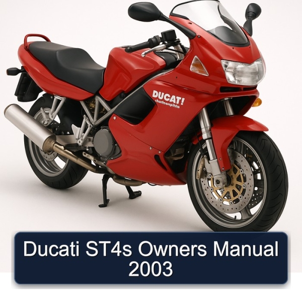 Ducati ST4s Owners Manual 2003