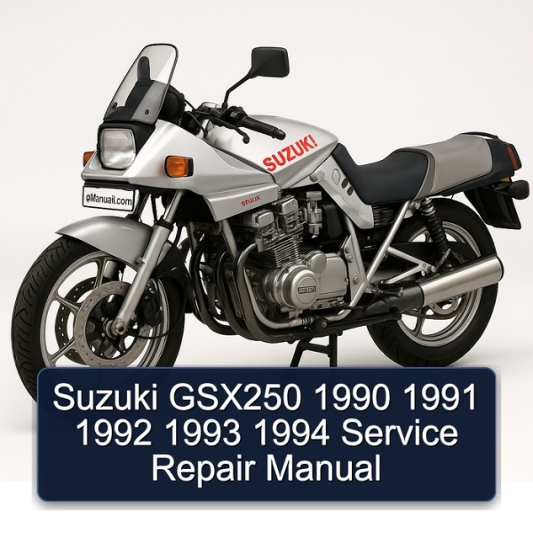 Suzuki GSX250 1990 1991 1992 1993 1994 Service Repair Manual