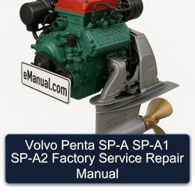 Volvo Penta SP-A SP-A1 SP-A2 Factory Service Repair Manual