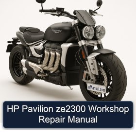 HP Pavilion ze2300 Workshop Repair Manual