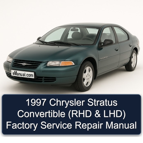 1997 Chrysler Stratus Convertible (RHD & LHD) Factory Service Repair Manual