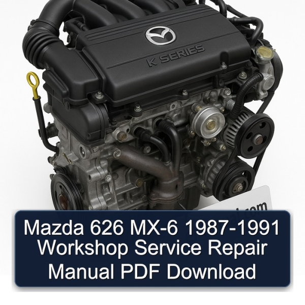 Mazda 626 MX-6 1987-1991 Workshop Service Repair Manual PDF Download