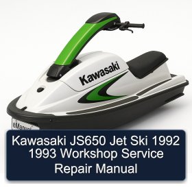 Kawasaki JS650 Jet Ski 1992 1993 Workshop Service Repair Manual