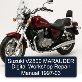 Suzuki VZ800 MARAUDER Digital Workshop Repair Manual 1997-03