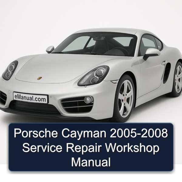 Porsche Cayman 2005-2008 Service Repair Workshop Manual