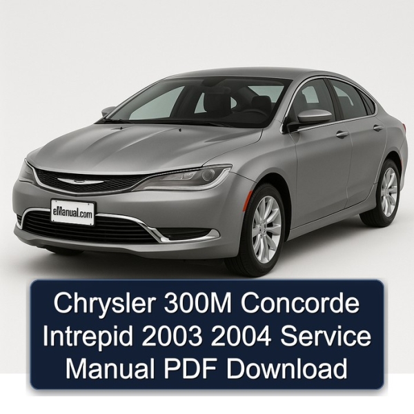 Chrysler 300M Concorde Intrepid 2003 2004 Service Manual PDF Download