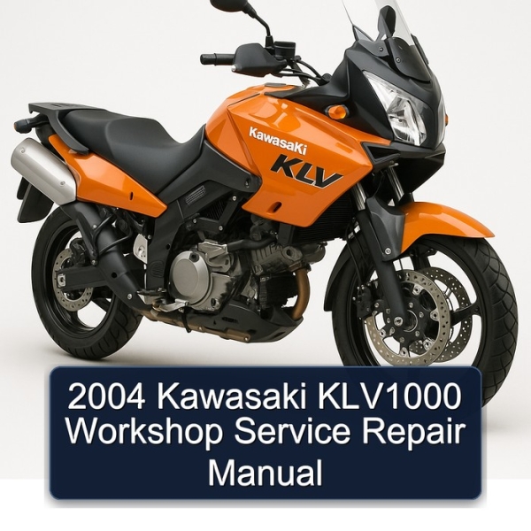2004 Kawasaki KLV1000 Workshop Service Repair Manual