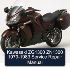 Kawasaki ZG1300 ZN1300 1979-1983 Service Repair Manual
