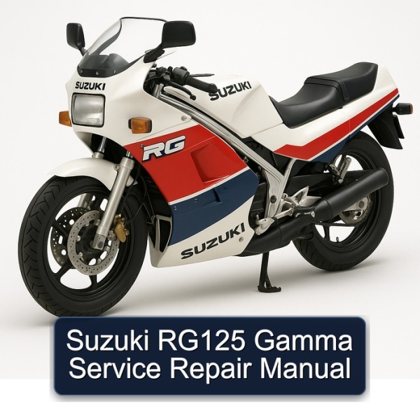 Suzuki RG125 Gamma Service Repair Manual