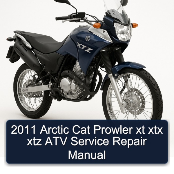 2011 Arctic Cat Prowler xt xtx xtz ATV Service Repair Manual