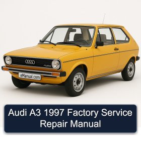 Audi A3 1997 Factory Service Repair Manual