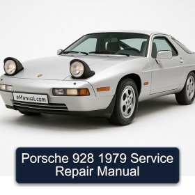 Porsche 928 1979 Service Repair Manual