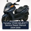 Yamaha YP400 MAJESTY Service Repair Manual 2004-2009