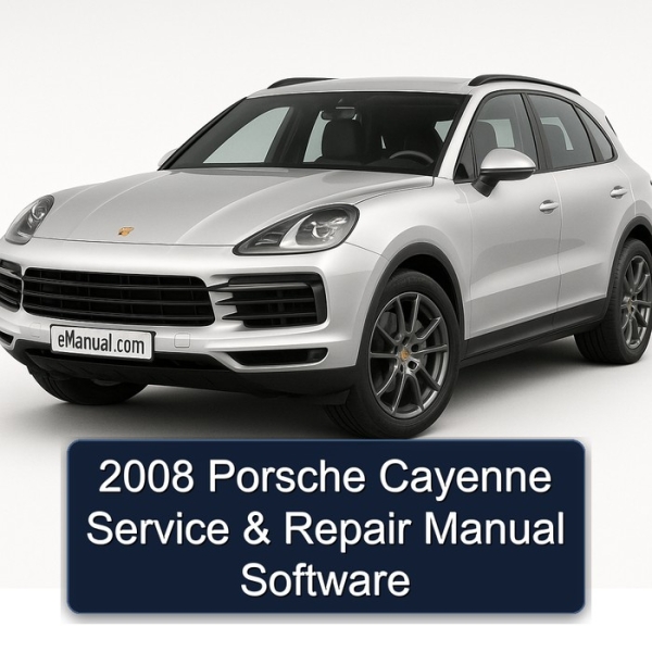 2008 Porsche Cayenne Service & Repair Manual Software