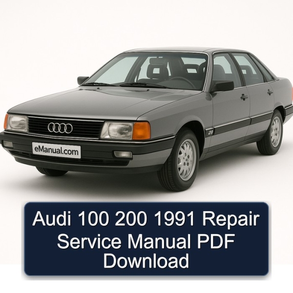 Audi 100 200 1991 Repair Service Manual PDF Download