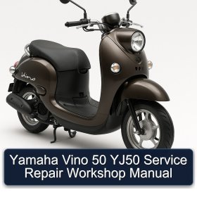 Yamaha Vino 50 YJ50 Service Repair Workshop Manual
