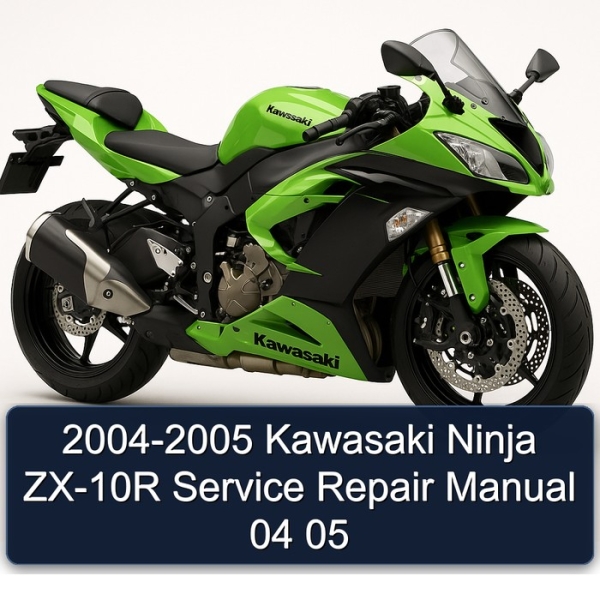 2004-2005 Kawasaki Ninja ZX-10R Service Repair Manual 04 05
