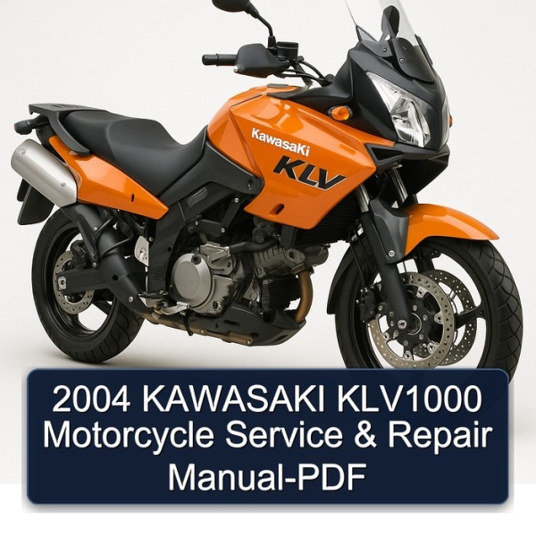 2004 KAWASAKI KLV1000 Motorcycle Service & Repair Manual-PDF