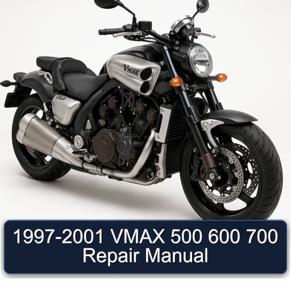 1997-2001 VMAX 500 600 700 Repair Manual