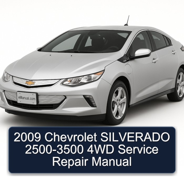 2009 Chevrolet SILVERADO 2500-3500 4WD Service Repair Manual