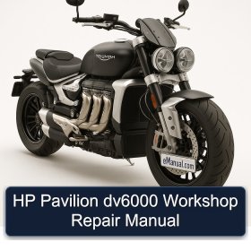 HP Pavilion dv6000 Workshop Repair Manual