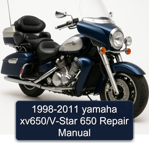 1998-2011 yamaha xv650/V-Star 650 Repair Manual