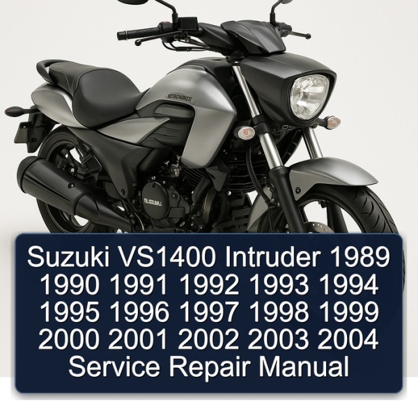 Suzuki VS1400 Intruder 1989 1990 1991 1992 1993 1994 1995 1996 1997 1998 1999 2000 2001 2002 2003 2004 Service Repair Manual