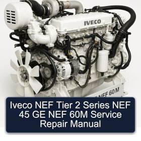 Iveco NEF Tier 2 Series NEF 45 GE NEF 60M Service Repair Manual