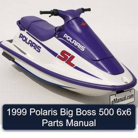 1999 Polaris Big Boss 500 6x6 Parts Manual
