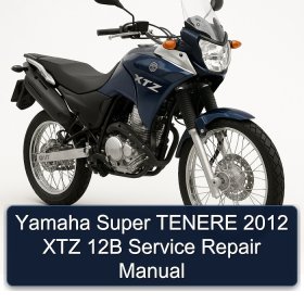 Yamaha Super TENERE 2012 XTZ 12B Service Repair Manual