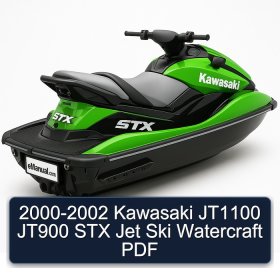 2000-2002 Kawasaki JT1100 JT900 STX Jet Ski Watercraft PDF