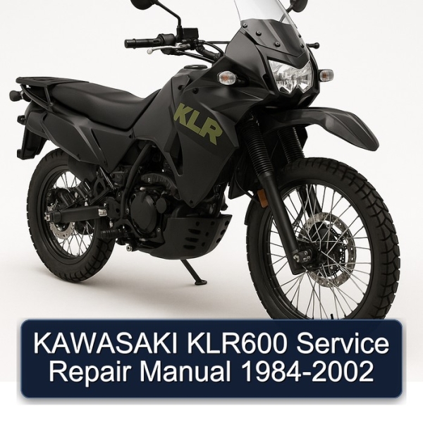 KAWASAKI KLR600 Service Repair Manual 1984-2002